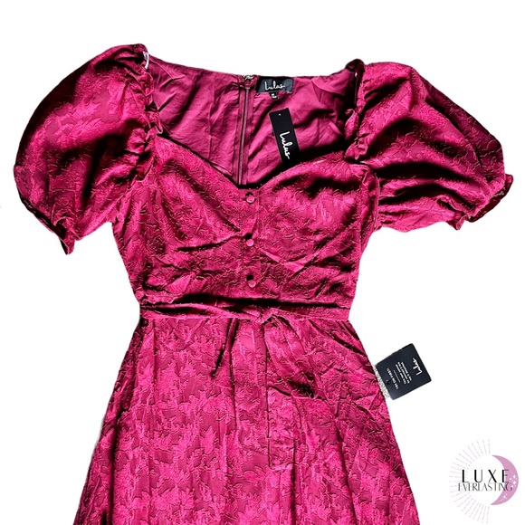 Lulu’s Forever Loving You Puff Sleeve Maxi Dress - Picture 8 of 11